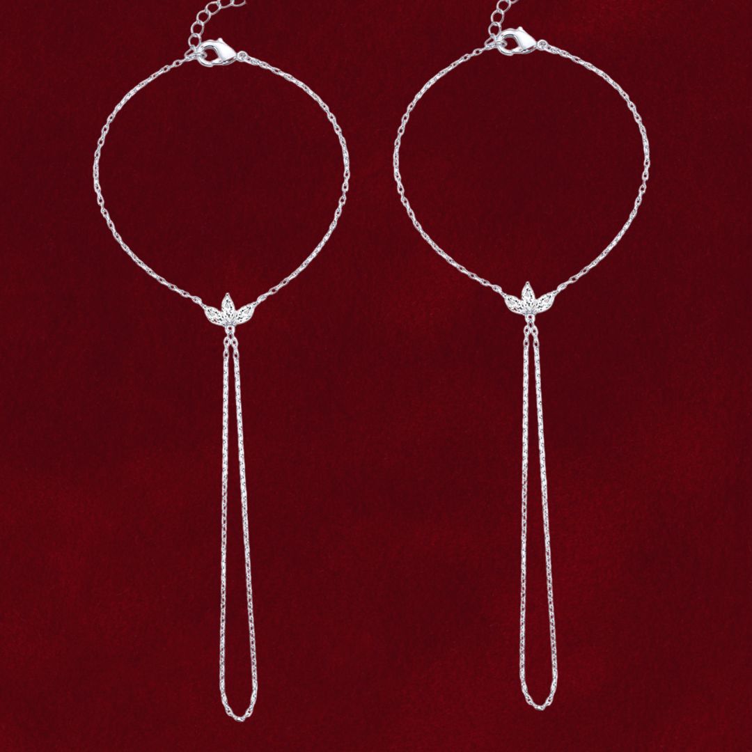 2 Set: Marquise Hand Chains