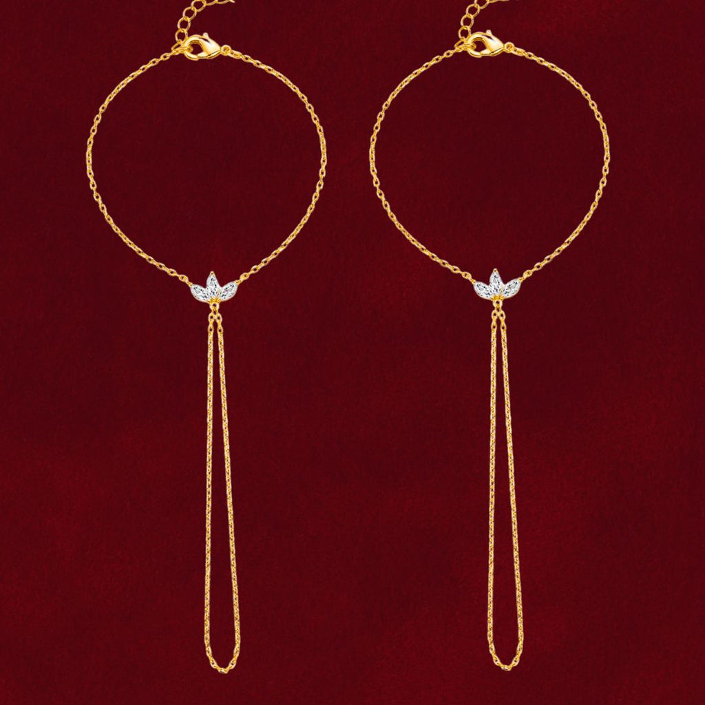2 Set: Marquise Hand Chains