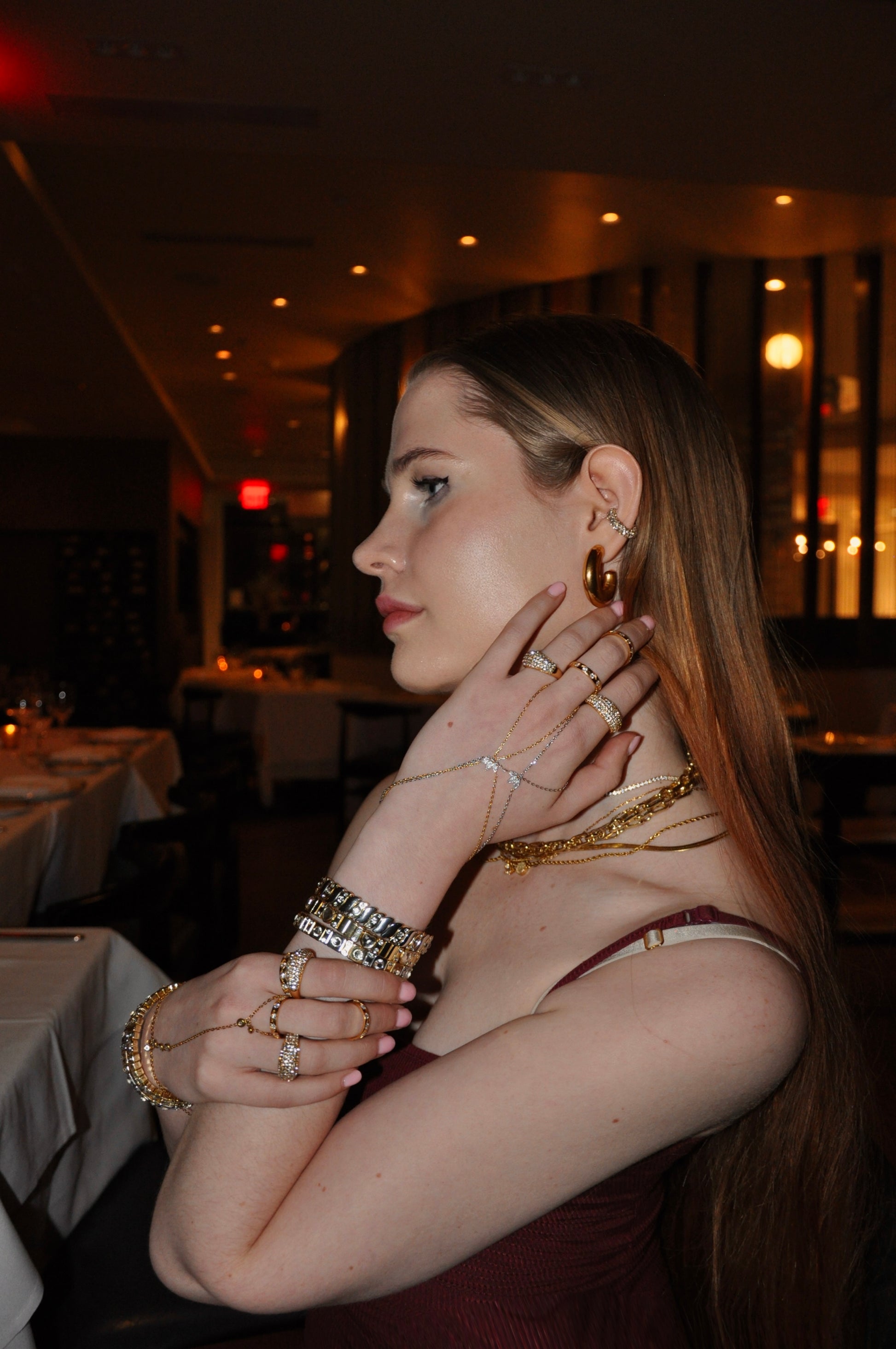 2 Piece Hand Chains: Handy01 & Marquise Hand Chains