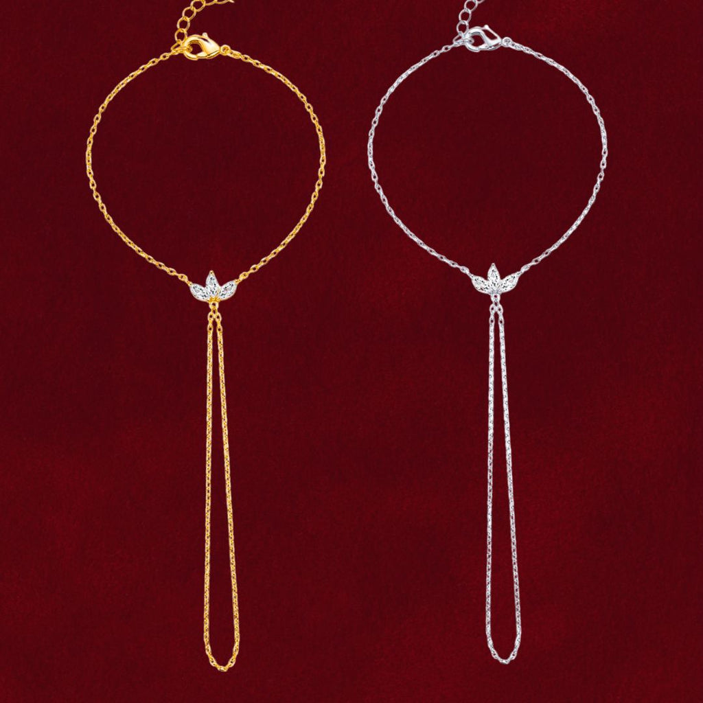2 Set: Marquise Hand Chains