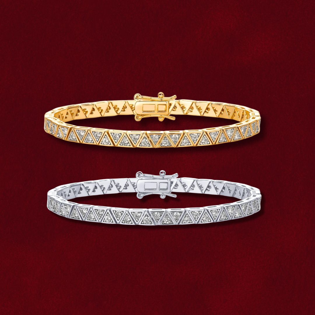 Set of 2: Trilli Tennis Bracelets