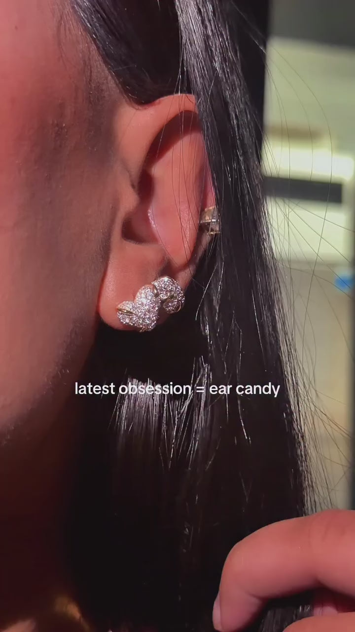 Heart Studs